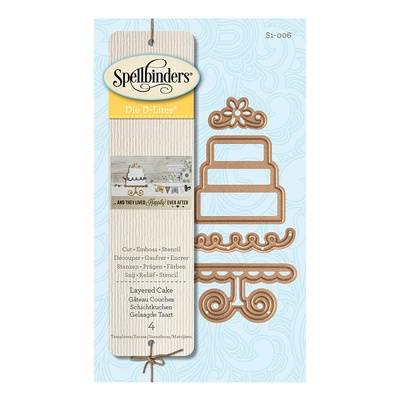 Нож для вырубки от Spellbinders - Layered Cake 