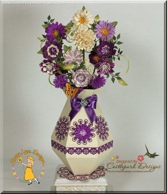 Лезвие от Cheery Lynn Designs - Kissimmee Doily w/ Angel Wing - DL242