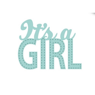 Лезвие Sue Wilson - New Arrival Collection-It's A Girl