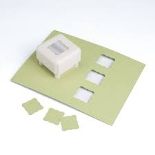 Фигурный дырокол  - Martha Stewart Punch All Over The Page Flourish Square