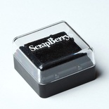 Пигментные чернила от ScrapBerry's, 2,5x2,5 см, ЧЕРНЫЕ