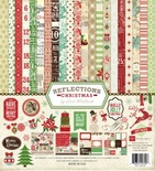 Набор бумаги и декора от Echo Park - Reflections Christmas Collection Kit