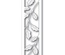 Набор из ножа для вырубки и трафарета от Poppystamps - Holly Side Strips and Stencil