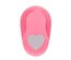Дірокол фігурний 2,5 см Sclloped heart, TM dpCraft (Dalprint)