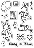 Штампы от Memory Box - Birthday Bunnies clear stamp set