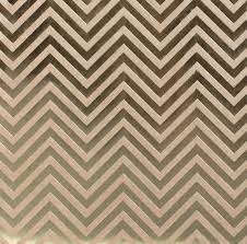 Крафт-картон с золотым тиснением - Шеврон - Bazzill Foiled Kraft Cardstock - Gold Chevron, размер 30х30, 1 лист