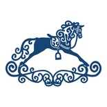 Нож от Tattered Lace Dies - Rocking Horse - Лошадка