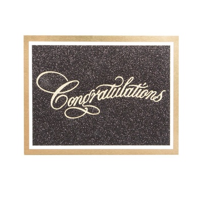 Пластины для фольгирования от Spellbinders - Copperplate Script Congratulations