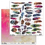 Лист скрапбумаги от ABstudio - Scrapbooking paper ABstudio - Colorful Breeze 30х30см
