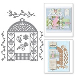 Нож для вырубки от Spellbinders - Victorian Garden Floral Gazebo