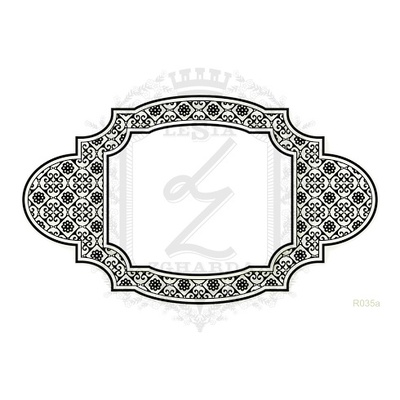 Акриловый штамп Lesia Zgharda R035a Рамка