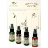 Набор спреев для штампинга Tattered Angels Glimmer Mist "Bright" Starter Kit! 4 шт. по 30мл 
