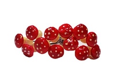Грибочки от Scrapberry's - Красные, мини, 12 шт.