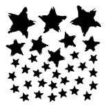 Маска The Crafter's Workshop - Mini Template Star Fall, 15х15 см