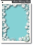 Маска от Memory Box -  STENCILS- Blooming Frame