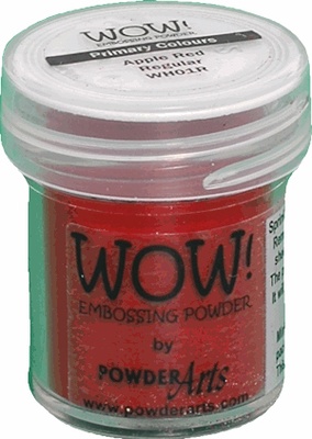 Пудра для эмбоссинга Wow - Primary Apple Red - Regular, 15 мл