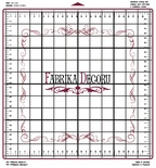 Коврик для плоттера с клеевым слоем 30,5смх30,5см, прозрачный (FDRCM-02)