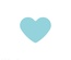 Дірокол фігурний 2,5 см Heart, TM dpCraft (Dalprint)