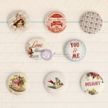 ЦЕНА СНИЖЕНА! Деревянные пуговицы Prima - Delight Flair Buttons