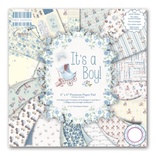 Набор бумаги от First Edition - It’s a Boy, 15х15 см, 16 листов