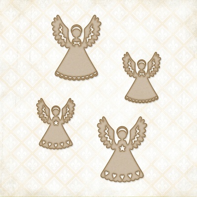 Чипборд Blue Fern Studios - Little Angels