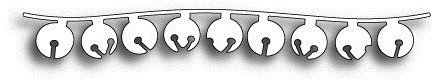 Лезвие от Memory Box - Jingle Bell Border