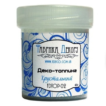 Деко-топпинг хрустальный (мини) Фабрика Декора