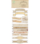 Набор наклеек Attic Treasures Sticker Banners, 16 шт.