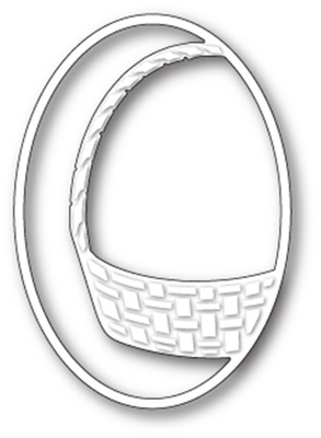 Нож от Memory Box - Gift Basket Oval - Подарочная корзина