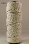 Хлопковый шнур от Baker's Twine - Champagne, 2 мм, цвет белый/шампань, 1 м
