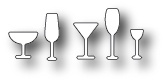 Лезвие от Memory Box - Party Glasses