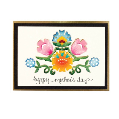 Нож для вырубки от Spellbinders - Floral Bouquet