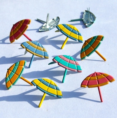 Набор брадсов Eyelet Outlet - Beach Umbrella Brads, 12 штук