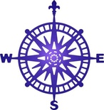 Нож для вырубки от Cheery Lynn Designs - Ship's Compass