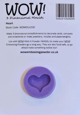 Молд от Wow -  Heart - Silicone Mould