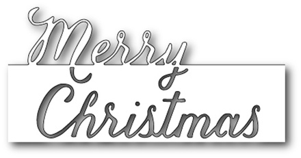 Ножи от  Memory Box  - DIES- Grand Merry Christmas Script