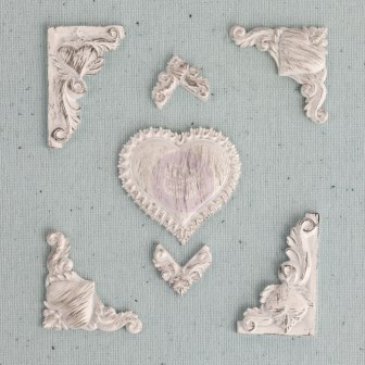 Набор украшений от Prima - Ingvild Bolme- Resin Heart