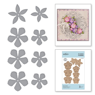 Нож для вырубки от Spellbinders - Rose Buds