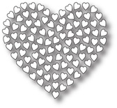 Лезвие от Memory Box -  DIES- Heart of Hearts