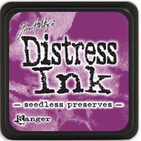 Штемпельная подушка Ranger - Distress Mini Ink Pad - Seedless Preserves