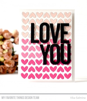 Лезвие My Favorite Things - Die-namics Love You