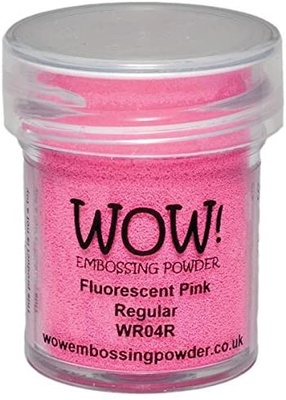 Пудра для эмбоссинга Wow Fluorescent Magenta - Regular, 15 мл