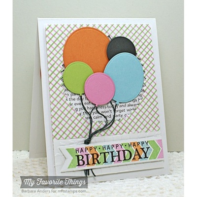 Лезвие My Favorite Things - Die-namics Balloon STAX (MFT496)