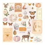 Набор высечек Prima - Autumn Sunset Cardstock Ephemera, 36 штук
