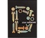 Ножи от Spellbinders - Die D-Lites Bolts & Nuts Etched Dies