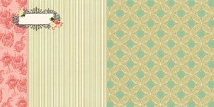 Лист скрапбумаги Webster's Pages - Start from the Heart - Country Estate Collection - размер 30х30 см, двусторонний