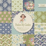 Набор скрапбумаги Tilda - Pardon My Garden, 12 листов, 30х30см