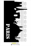 Маска "Достопримечательности Парижа" -  Masque : Monuments de Paris - Carabelle Studio