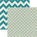Лист скрапбумаги My Mind's Eye Multi Dot, 30х30 см, двусторонняя