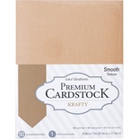 Набор кардстока DCWV Core'dinations Value Pack Smooth Cardstock, Krafty, 21.6х27.9 см, 50 листов, крафт
